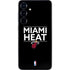 NBA Miami Heat Standard - Black Galaxy S25 Plus Skin