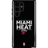 NBA Miami Heat Standard - Black Galaxy S25 Ultra Impact Case