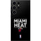 NBA Miami Heat Standard - Black Galaxy S25 Ultra Skin