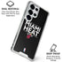 NBA Miami Heat Standard - Black Galaxy S25 Ultra Clear Case