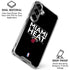 NBA Miami Heat Standard - Black Galaxy S26 Clear Case