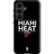 NBA Miami Heat Standard - Black Galaxy S26 Impact Case