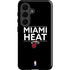 NBA Miami Heat Standard - Black Galaxy S26 Impact Case