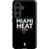 NBA Miami Heat Standard - Black Galaxy S26 Plus Impact Case