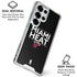 NBA Miami Heat Standard - Black Galaxy S26 Ultra Clear Case