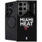 NBA Miami Heat Standard - Black Galaxy S26 Ultra Kickstand Case