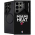 NBA Miami Heat Standard - Black Galaxy S26 Ultra Kickstand Case