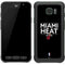 NBA Miami Heat Standard - Black Galaxy S7 Active Skin