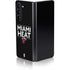 NBA Miami Heat Standard - Black Galaxy Z Fold5 5G Skin