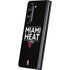 NBA Miami Heat Standard - Black Galaxy Z Fold5 5G Skin