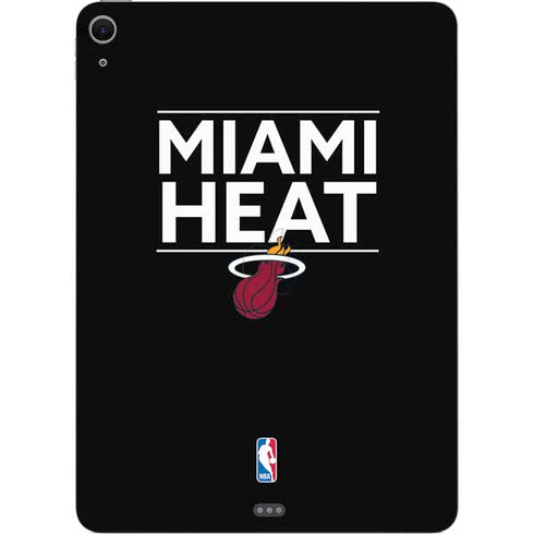 NBA Miami Heat Standard - Black Apple iPad Air Skin