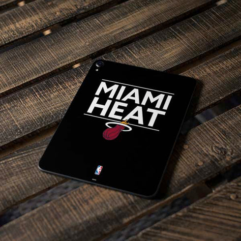 NBA Miami Heat Standard - Black Apple iPad Pro Skin