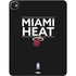 NBA Miami Heat Standard - Black iPad Pro 13in M4 (2024) Skin