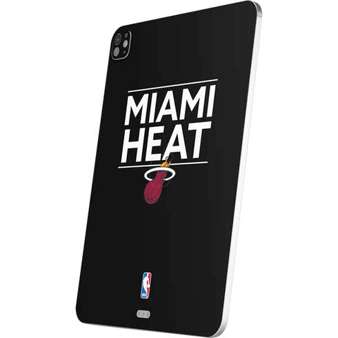 NBA Miami Heat Standard - Black iPad Pro 13in M4 (2024) Skin