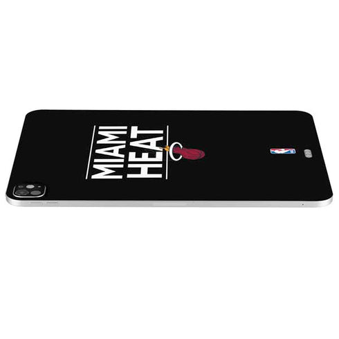 NBA Miami Heat Standard - Black iPad Pro 13in M4 (2024) Skin