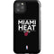 NBA Miami Heat Standard - Black iPhone Cases