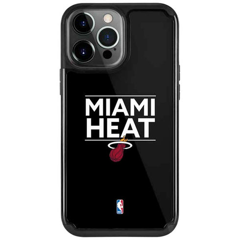NBA Miami Heat Standard - Black iPhone Cases