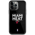 NBA Miami Heat Standard - Black iPhone Cases