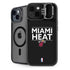 NBA Miami Heat Standard - Black iPhone 15 Plus Kickstand Case
