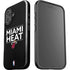 NBA Miami Heat Standard - Black iPhone 16 Impact Case