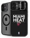 NBA Miami Heat Standard - Black iPhone 16 Kickstand Case