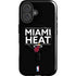 NBA Miami Heat Standard - Black iPhone 16 Magsafe Impact Case