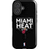 NBA Miami Heat Standard - Black iPhone 16 Plus Magsafe Impact Case