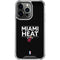 NBA Miami Heat Standard - Black iPhone 16 Pro Clear Case