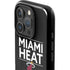 NBA Miami Heat Standard - Black iPhone 16 Pro Impact Case