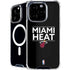 NBA Miami Heat Standard - Black iPhone 16 Pro MagSafe Case