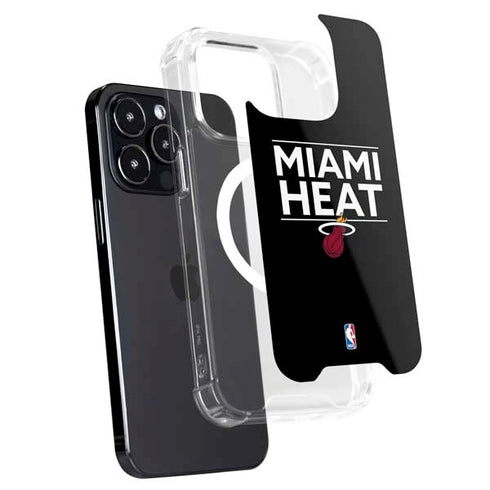 NBA Miami Heat Standard - Black iPhone 16 Pro MagSafe Case
