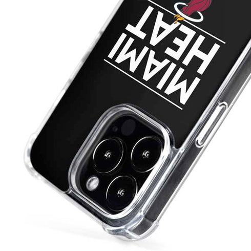 NBA Miami Heat Standard - Black iPhone 16 Pro MagSafe Case