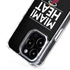 NBA Miami Heat Standard - Black iPhone 16 Pro MagSafe Case