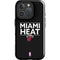 NBA Miami Heat Standard - Black iPhone 16 Pro Max Impact Case