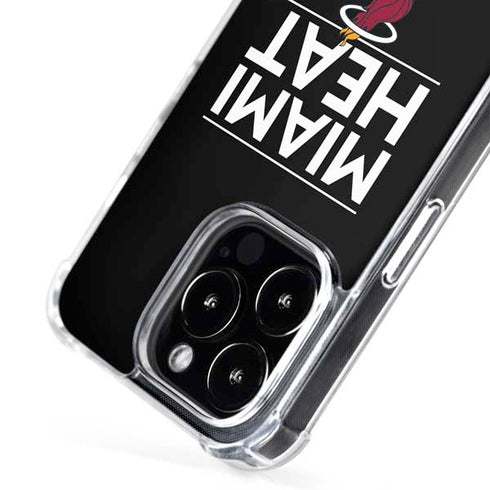NBA Miami Heat Standard - Black iPhone 16 Pro Max MagSafe Case