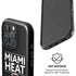 NBA Miami Heat Standard - Black iPhone 16 Pro Max Magsafe Impact Case
