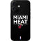 NBA Miami Heat Standard - Black iPhone 16 Skin