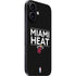 NBA Miami Heat Standard - Black iPhone 16 Skin