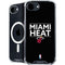NBA Miami Heat Standard - Black iPhone 16e MagSafe Case
