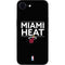 NBA Miami Heat Standard - Black iPhone 16e Skin