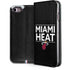 NBA Miami Heat Standard - Black iPhone 7 Folio Case