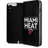 NBA Miami Heat Standard - Black iPhone 8 Folio Case