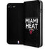 NBA Miami Heat Standard - Black iPhone SE (2nd & 3rd Gen) Folio Case
