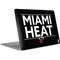 NBA Miami Heat Standard - Black Apple MacBook Air Skin