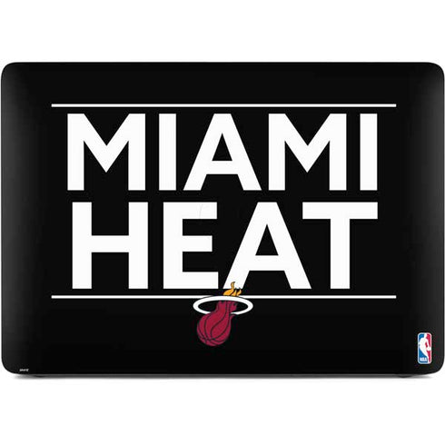 NBA Miami Heat Standard - Black Apple MacBook Air Skin