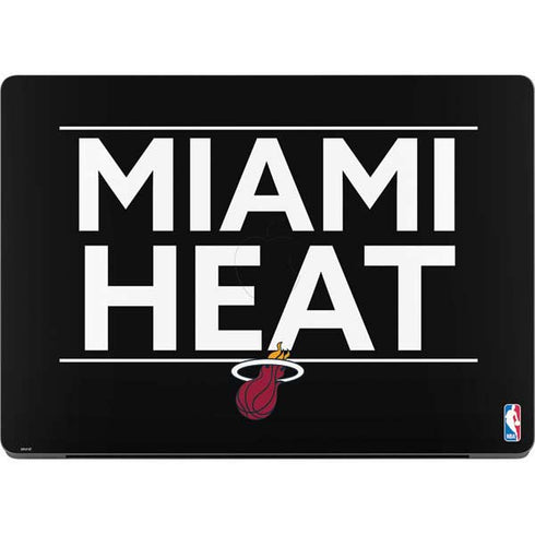 NBA Miami Heat Standard - Black Apple MacBook Pro 14-inch Skin