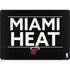 NBA Miami Heat Standard - Black Apple MacBook Pro 14-inch Skin