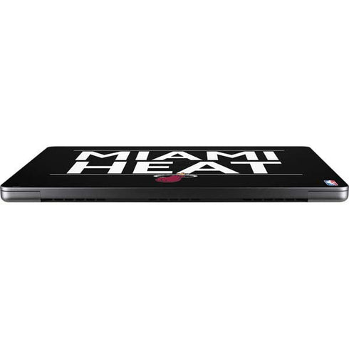 NBA Miami Heat Standard - Black Apple MacBook Pro 14-inch Skin