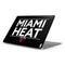 NBA Miami Heat Standard - Black Apple MacBook Pro 16-inch Skin