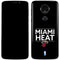 NBA Miami Heat Standard - Black Moto E5 Plus Skin